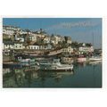 Brixham Harbour view of fishing boats Golden Hi...