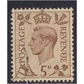 GB 1938 KGV1 5d Brown used stamp SG 469.( C492 )