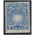 British East Africa 1890 SG12 8a Blue Mounted M...