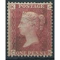 1858 SG43 1d Red Plate 93 Very Fine Used Check ...