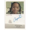 SIGNED CARD - SIX FEET UNDER AYSIA POLK - TAYLO...