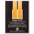 wright machinery company 1968 tilt-fill twin pa...