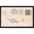 Canada #P74 Postal Card George VI USED, double ...