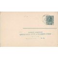 Canada #P27B Postal Card Admiral USED 1926