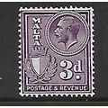 MALTA 1930 3d VIOLET SG 199 /M MINT