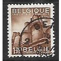 BELGIUM 1948 NATIONAL INDUSTERIES 1F.20 BROWN C...