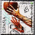Spain.. 1986 45p S.G.2872 Used