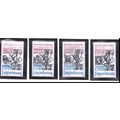 Luxembourg Stamps Scott #703 To 706, Mint Never...