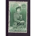 NEW ZEALAND 1954 SG 734 3s BLUISH GREEN QUEEN E...