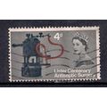 GB 1965 QE2 4d Centenary Lister Used stamp SG 6...