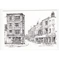 Lombard Street Margate Modern Sketch Art Postca...