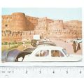 vintage postcard Amar Singh Gate Fort, Agra