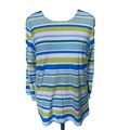 Adini 100% cotton slub jersey T Shirt 3/4 sleev...