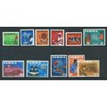 zambia stamps mnh range to 2/- sg94 1964 very f...