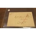 QV Queen Victoria 1841 GB Pre-Stamp Cover to Co...