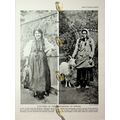 Bernese Swiss Costumes (Swiss Haymaking On Back...