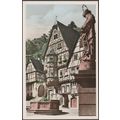 Am Marktplatz, Miltenberg am Main, c.1950 - Kar...