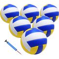 6 Pack Official Size 5 Volleyball Balls of Comp...