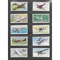 PLAYERS - 4 Complete Sets Aircraft and Motor Cars.