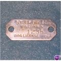 1961 St Croix County Wisconsin Dog Tag