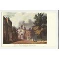 LONDON Charter House Art Postcard