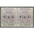 Transvaal 1900 SG232 6d Lilac & Green PAIR Unmo...