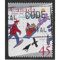 CAN 1996 45c 'CHRISTMAS' (BKLT) FINE USED (EBID...