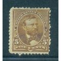 223 5c Ulysses S. Grant Average Plus MHT C1155