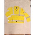 3XL Vizwear Yellow Poly Cotton Lightweight Refl...