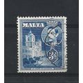 Malta.SG223a 3d St. John's Co-Cathedral (Blue)....