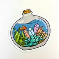 Crystal Aquarium | Vinyl Stickers[ ]