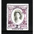 TONGA 1932 SG57e 2d BLACK AND BLACKISH LILAC QU...