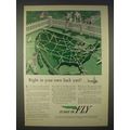 1940 Air Transport Association Ad - In Your Bac...