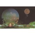 Spaceship Earth Epcot Center at Night Walt Disn...