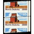 2403, MNH 25¢ Diagonal Misperf Shift Freak Erro...