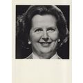 Grinning Margaret Thatcher Rare Politics Photo ...