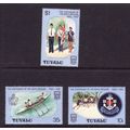 TUVALU 1983 BOYS BRIGADE SG 221/223 SET 3 VALS ...