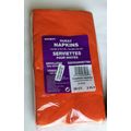 20 Paper NAPKINS 33cm Party Tableware Plain Ora...
