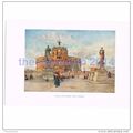 Castel and Ponte Sant Angelo, Rome, Italy, Book...