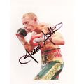 Jamie Arthur Welsh Boxer Hand Signed Photo