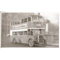 Black & White Photograph of London Transport - ...