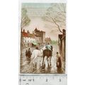 vintage postcard With All Good wishes - Street ...