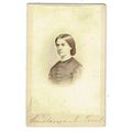 Victorian cdv photo young woman Constance E Ken...