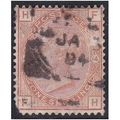 Great Britain 1881 SG163 1/- orange-brown used ...