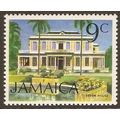 Jamaica QEII 1972 9c Devon House Mounted Mint M...