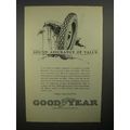 1922 Goodyear Tires Ad - Sound Assurance of Value