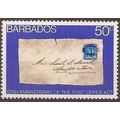 Barbados 1976 Post Office 50c Mounted Mint MM S...