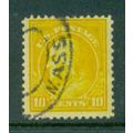 Used 416 10c Benjamin Franklin Barely Clears M0...