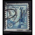 Used 734 5c General Kosciuzko Fine K0459