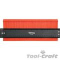 Yato professional magnetic contour profile gaug...